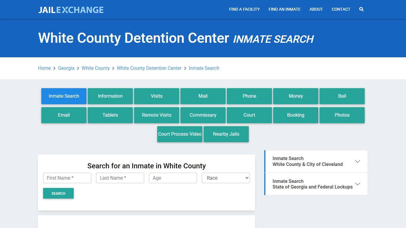 White County Detention Center, GA Inmate Search: Roster & Mugshots